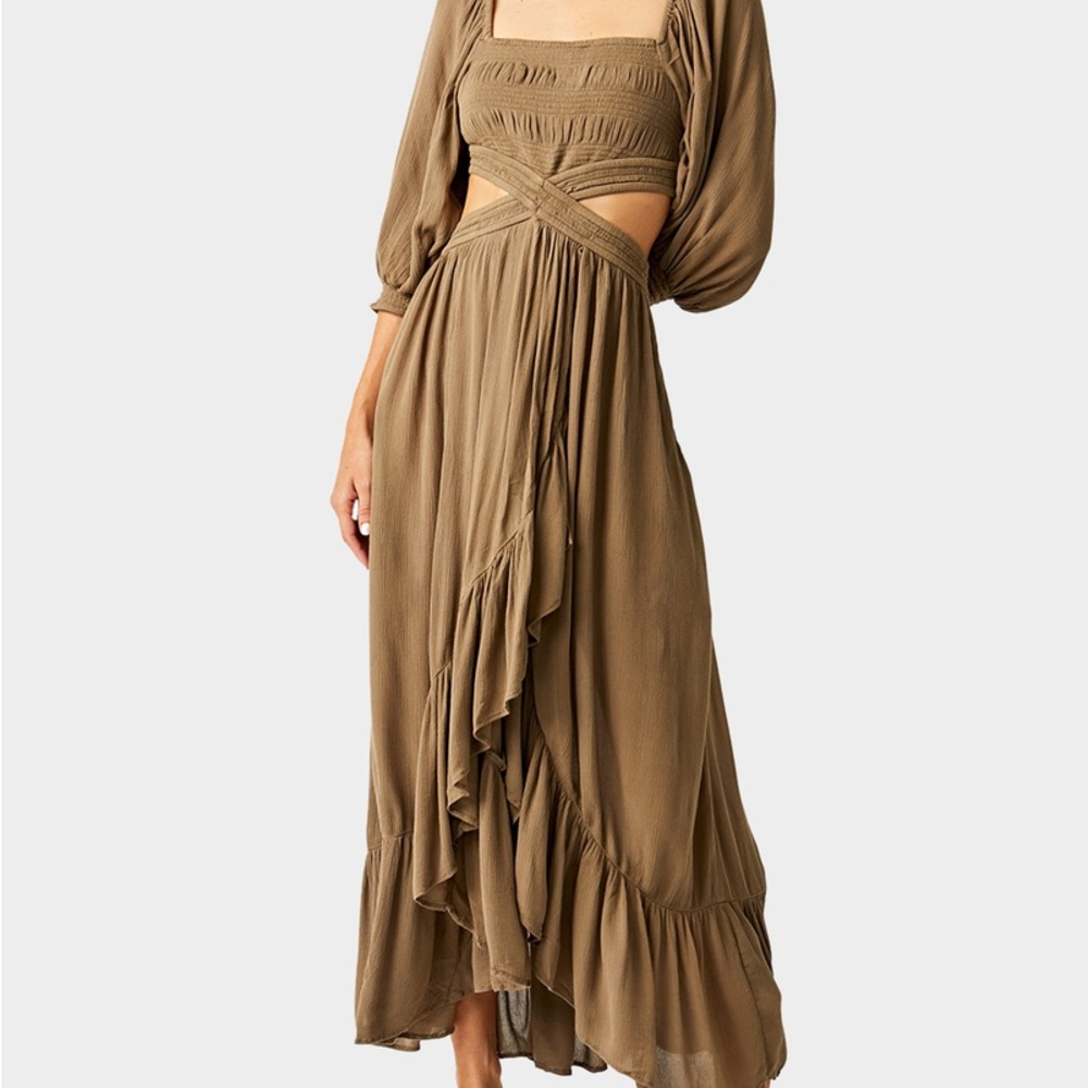 Free People Cross My Heart Maxi Dress